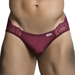 Jockstrap Dentelle Xochi Bordeaux Rouge