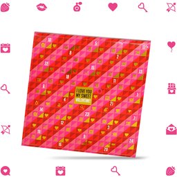 Calendrier de l'Avent Saint Valentin