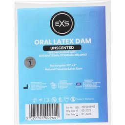 Digue dentaire en latex - 1 unité