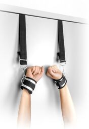 Menottes de suspension de porte - CC570411 Noir