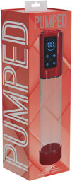 MegaLift - Pompe à pénis automatique étanche - Rouge métallisé