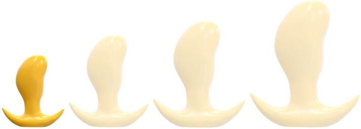 Plug Frijo S 10 x 4.5cm Jaune