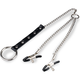 Pinces à seins + cockring métal