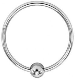anneau acier torc simple 27 mm