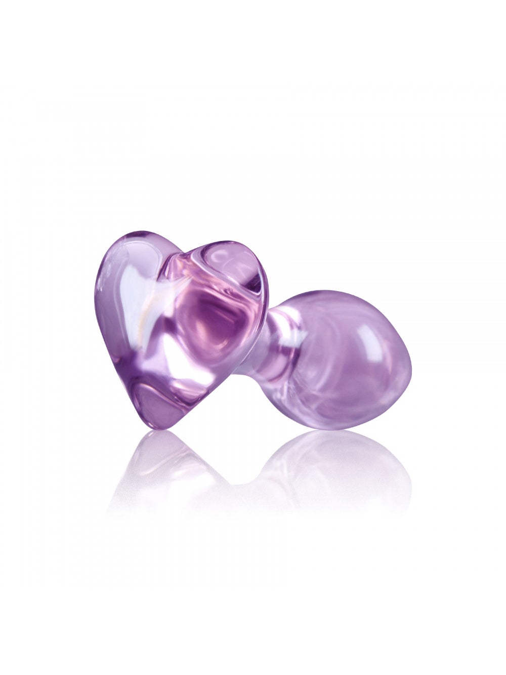 Plug Anal en Verre Crystal Heart