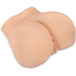 Fessier masturbateur en collant résille
