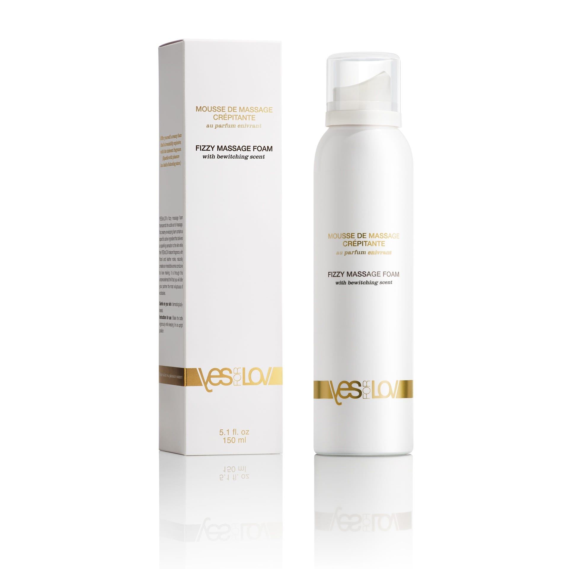 - Mousse de Massage Crépitante au parfum Enivrant
