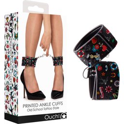 Menottes Chevilles Tattoo Style