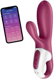 Hot Bunny Vibromasseur Rabbit Connecté Bordeaux
