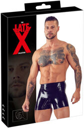 Pantalon en latex naturel avec manchon intégré Noir