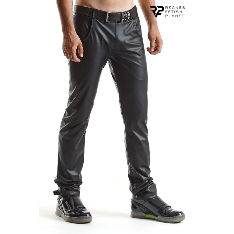 Pantalon wetlook