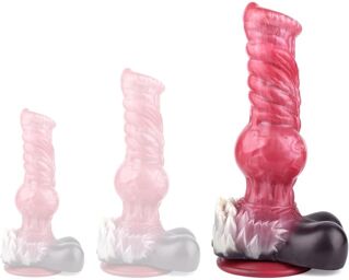 Gode Furry Wolf L 27 x 9.5cm