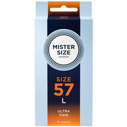 MISTER.SIZE - L Préservatifs Ultra Fins - 10 Pièces