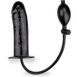 Gode godemichet Black Gonflable à Pompe