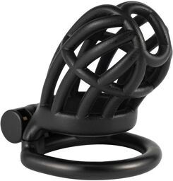 Cage de chasteté Slutypig 8 x 3.3cm Noire