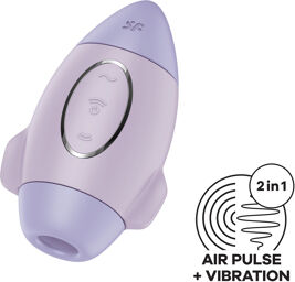 Stimulateur Clitoridien à Pression et Vibration Violet PURPLE