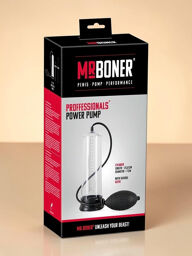 Pompe à pénis transparente avec manchon flexible et pompe à main