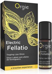 Electric fellatio brillant à lèvres vibrant 10 ml