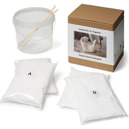 Do-It-Together Kit de Moulage de Main en Plâtre