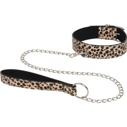 Collier Léopard avec Chaîne