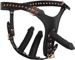 Gode ceinture Triple