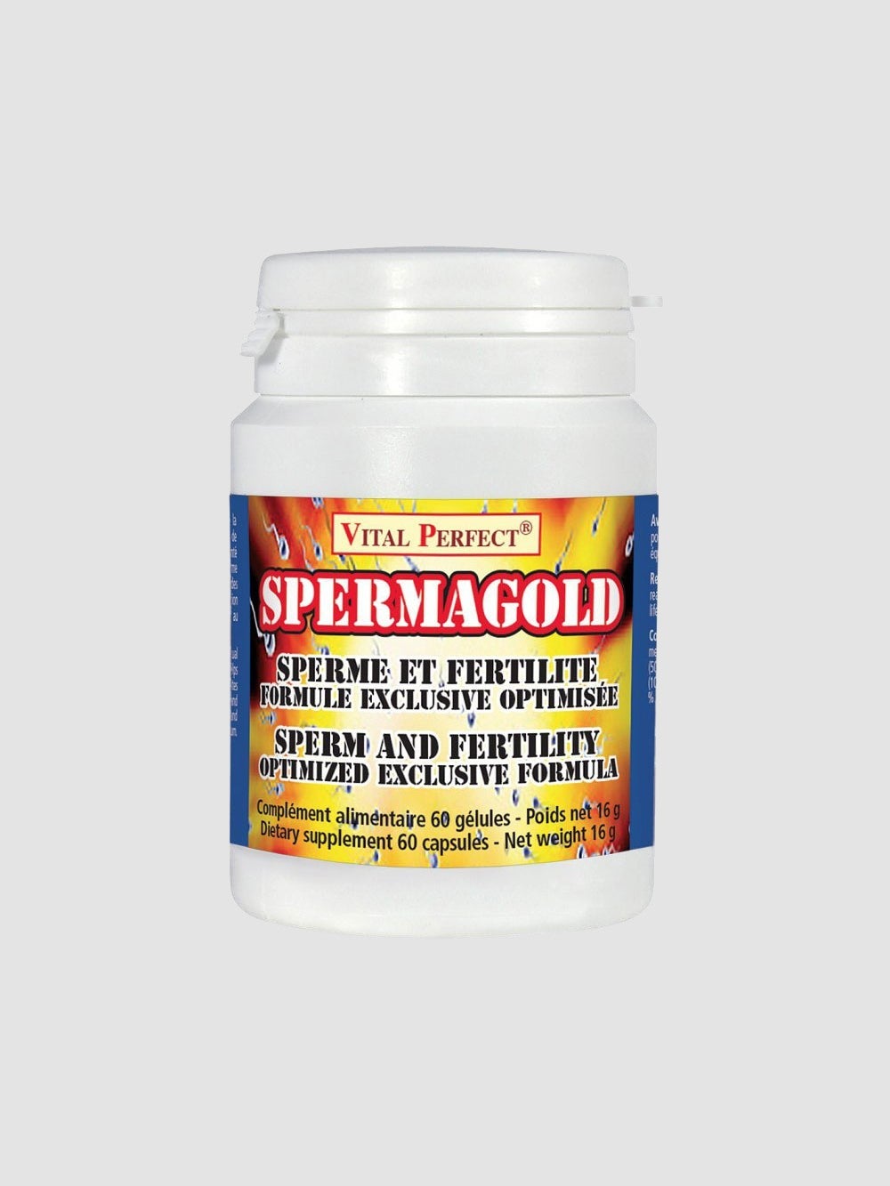 Aphrodisiaque Spermagold 60 gélules