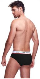Slip Maille Noir Noir