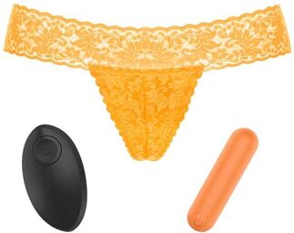 Culotte Vibrante Secret Panty 2 Neon Édition Limitée Orange