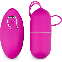 Oeuf vibrant sans fil silicone 12 vibrations - Vibromasseur à distance pour couple