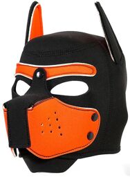 Cagoule Enjoy Puppy Noir-Orange