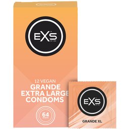 Grande Préservatifs Végans Extra Larges Pack de 12