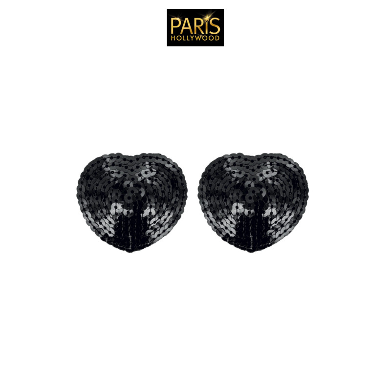 Nipples noirs sequin
