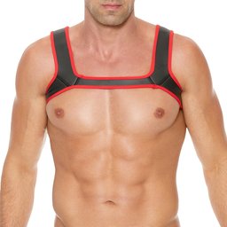 Puppy Play Harness Red