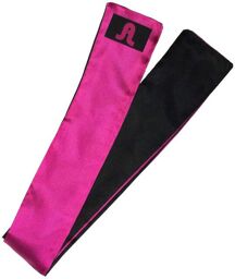 Bandeau en Satin Rose