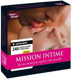 Supplément Volume 1 Jeu de Société Mission Intime