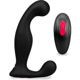 Vibromasseur vibro homme gode anal Stimulateur prostatique télécommandé Lord - Noir