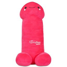 Peluche de Pénis avec Visage Souriant - 60 cm