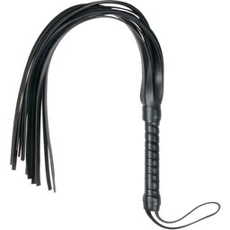 EasyToys - Petit martinet en cuir - Noir