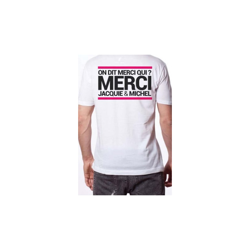 T-shirt Jacquie et Michel n°6 - blanc