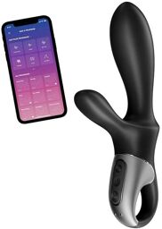 Heat Climax + Vibromasseur Rabbit Connecté Noir