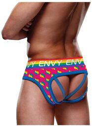 Jockstrap Rainbow Hearts Multicolore