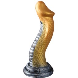 Golden Mamba Gode en Silicone 23,5 cm