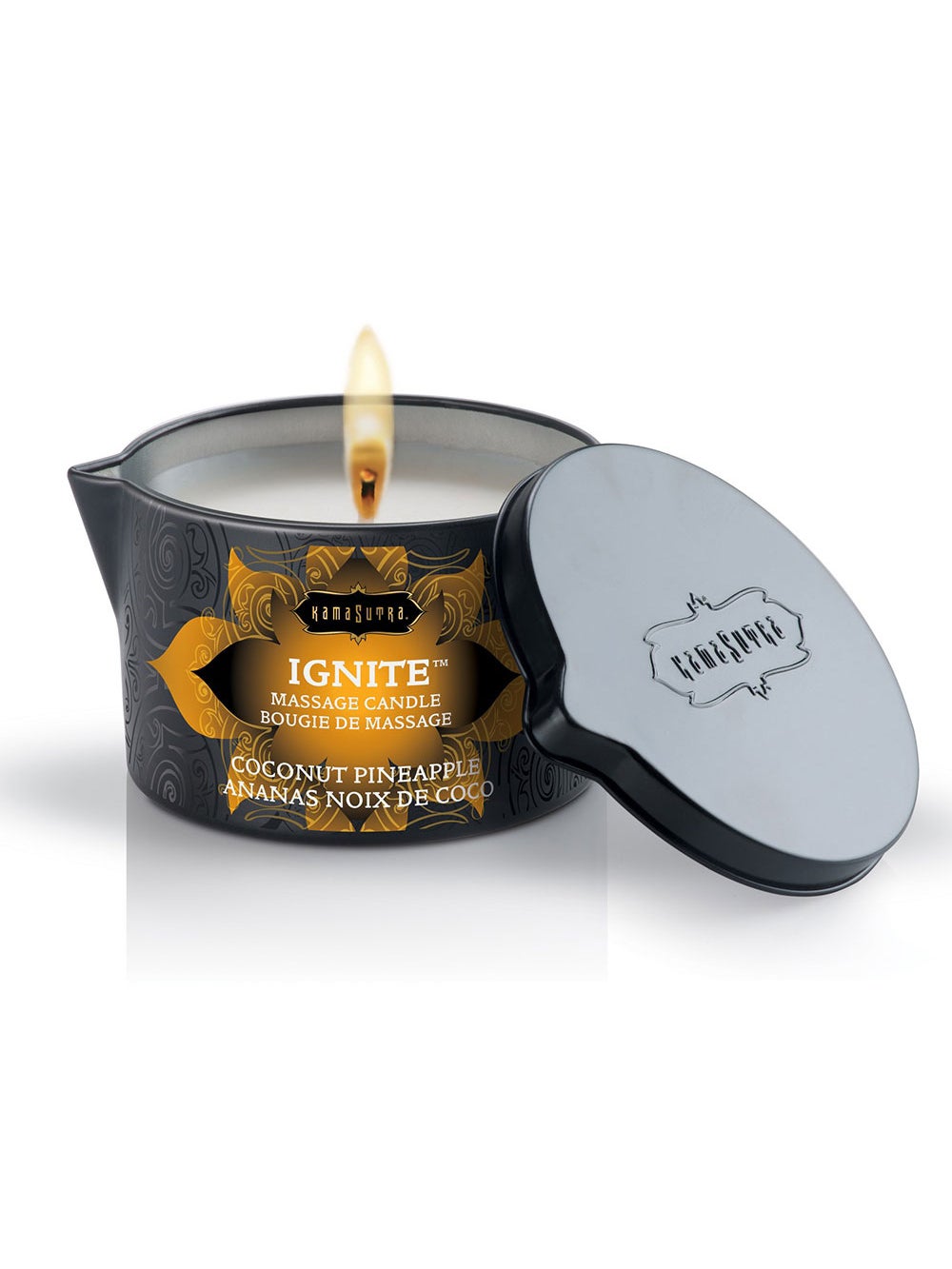 Bougie de massage Ignite ananas noix de coco 170 g