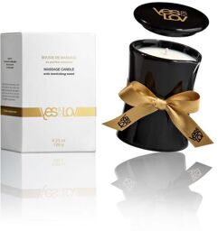 Bougie de Massage au Parfum Enivrant Doré