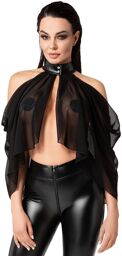 Bolero Opium F349 en tulle Noir