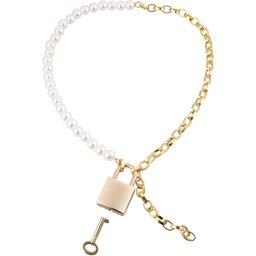 Collier de Perles avec Cadenas