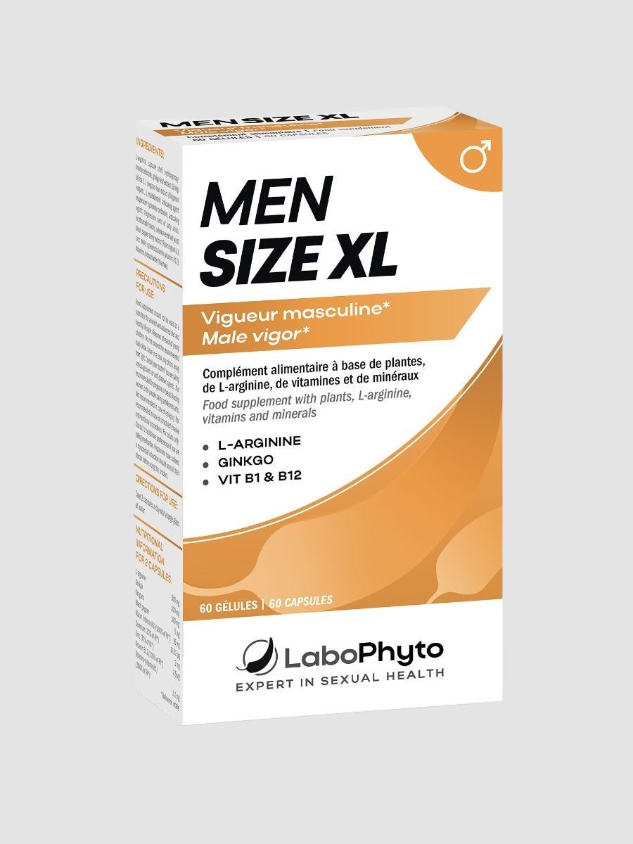 Aphrodisiaque MenSize XL 60 gélules
