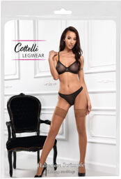 Bas autofixants à dentelle 9 cm Peau claire