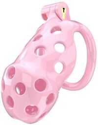 Cage de Chasteté à Pénis - S - Pink - PC03