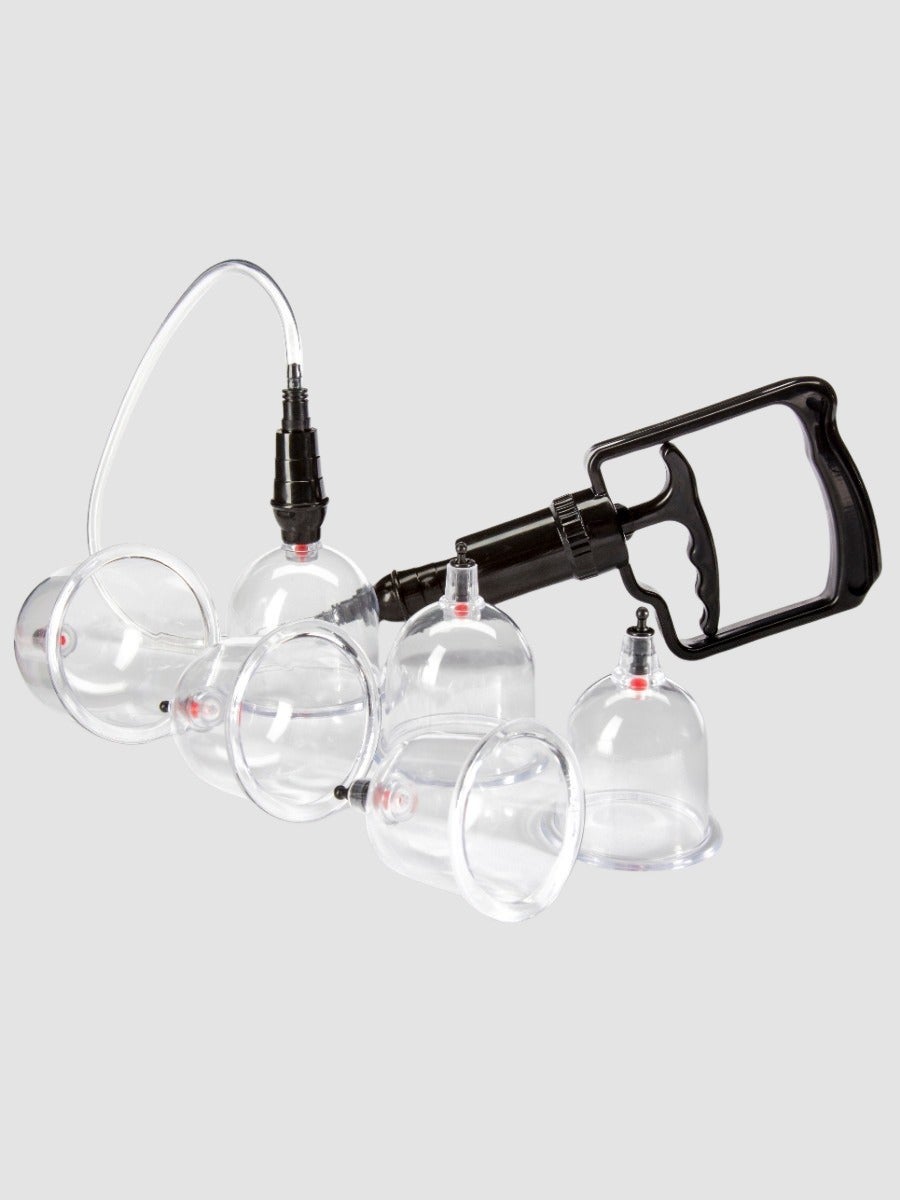 Kit cupping Deluxe DOMINIX 6 pièces